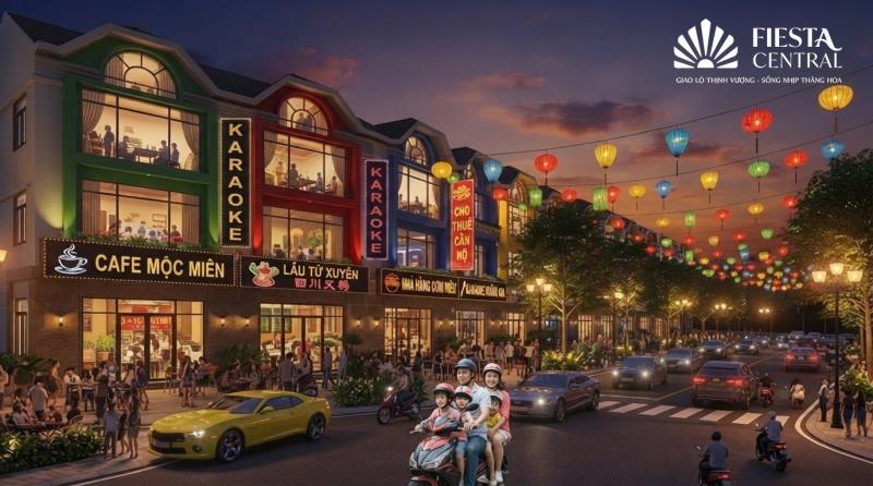 Nhà phố fiesta central – khi tuyến phố trở thành tâm điểm kinh doanh   - Ảnh 2