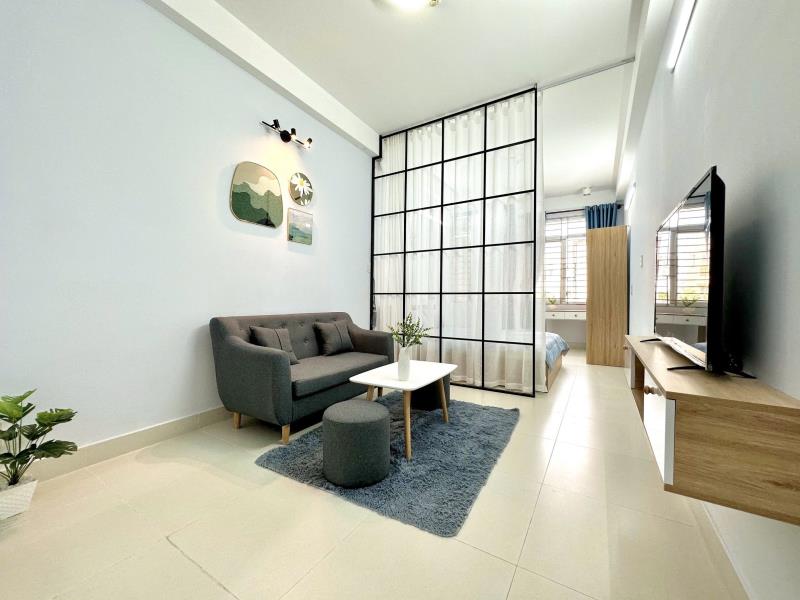 ✨ Cho thuê căn hộ 1pn - 40m² – máy giặt riêng – gần phan xích long ✨