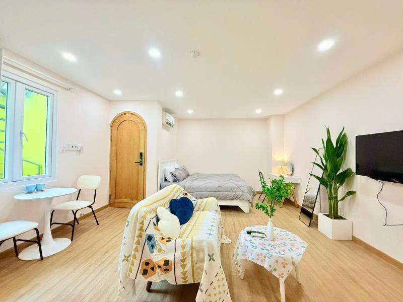 Cho thuê studio 35m2 có thang máy ngay cầu phố đi bộ bùi viện - công viên 23/9 - Ảnh 4