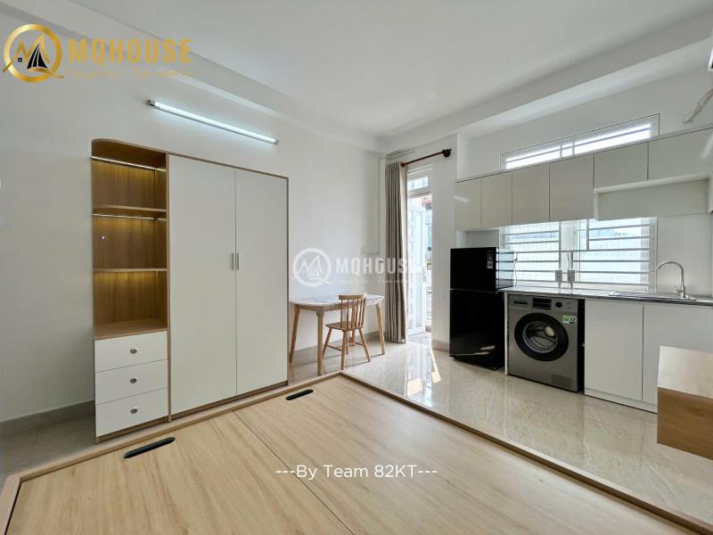 Cho thuê studio mới ban công máy giặt riêng gần công viên lê văn tám