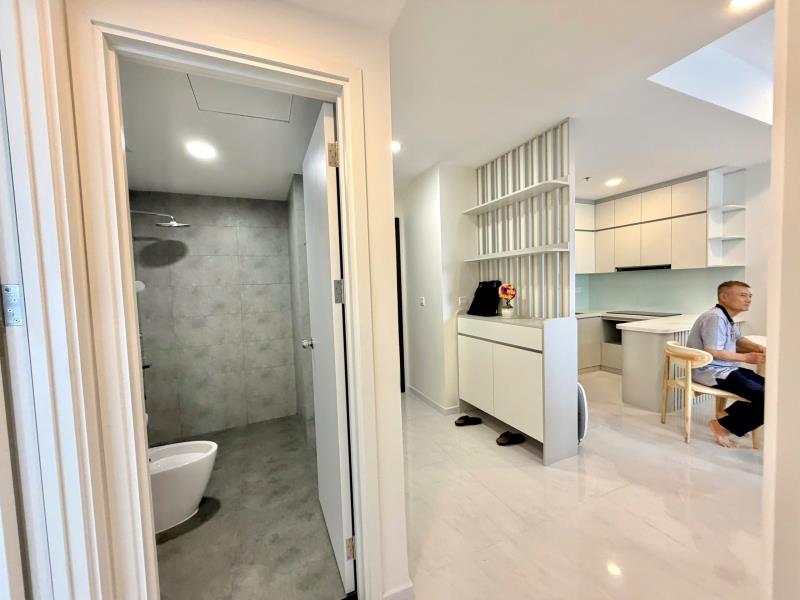 Khai trương căn hộ chung cư 2pn 2wc nội thất thiết kế cực đẹp và tinh tế, decor cực xinh quá đẹp - Ảnh 3