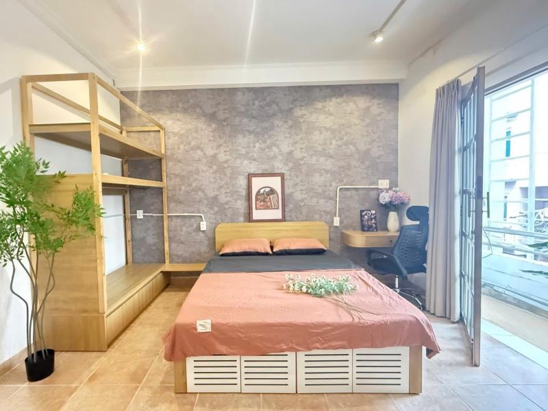 Phòng trọ cho thuê ngay trung tâm quận 1 - đường điện biên phủ, phường đa kao cũ, quận 1 - máy giặt riêng - ban công - gần đh kinh tế tphcm - Ảnh 2
