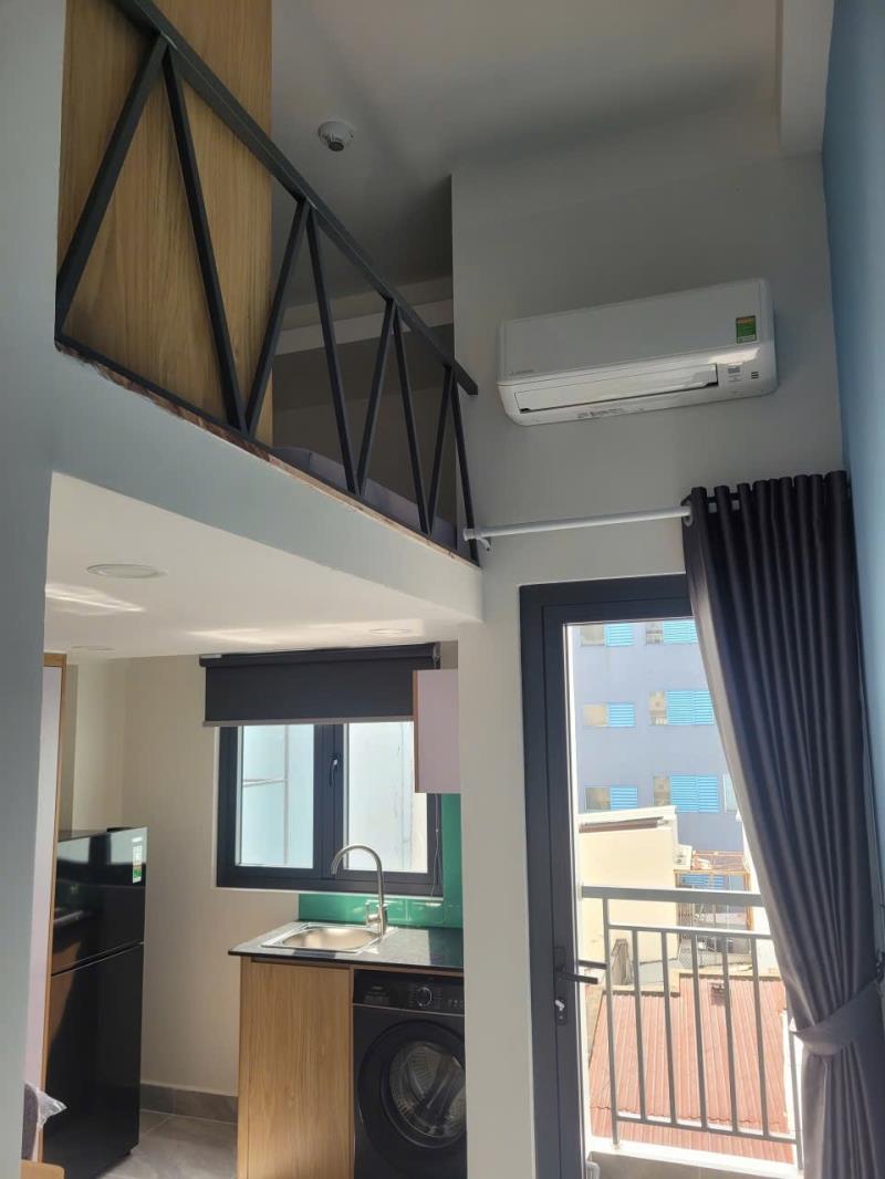 Cho thuê căn hộ duplex (gác) ban công & máy giặt riêng (gần bình thạnh - q.1) | xô viết nghệ tĩnh, bình thạnh  - Ảnh 4