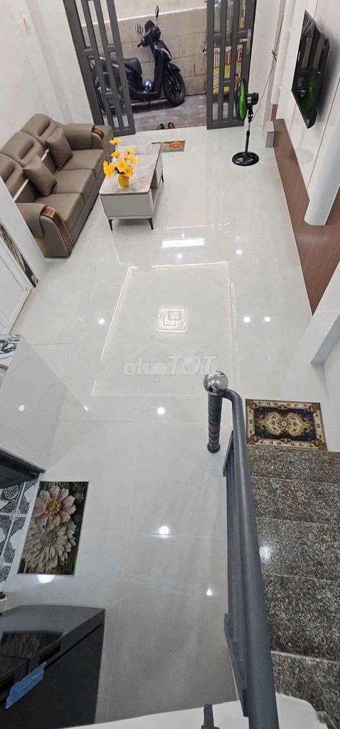Dt: 3,7x8m nh 3,9m - nhà mới đẹp 2pn, 2wc - chỉ 3.75 tỷ bớt lộc - Ảnh 4