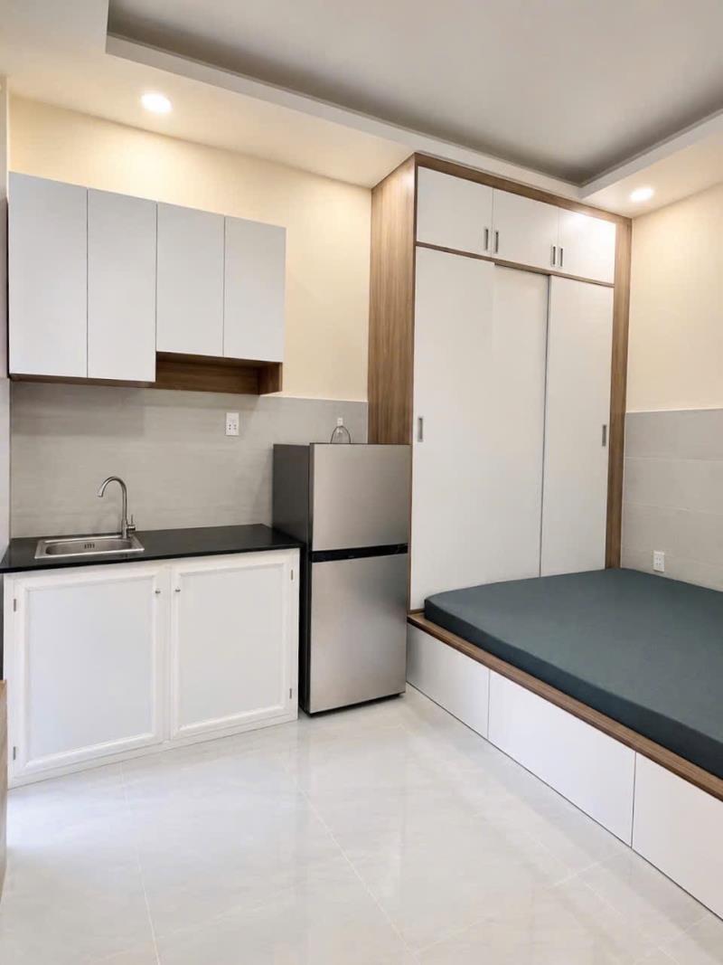 Cho thuê căn hộ - full nội thất - cửa sổ thoáng- máy giật riêng- bancon to- thạnh mỹ tây bình thạnh - Ảnh 4