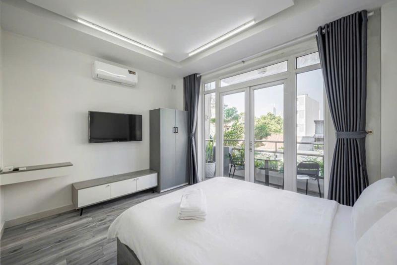 🎉 Căn hộ studio 1pn siêu đẹp_45m2_full nội thất_gần hồ con rùa, nahf thờ đức bà - Ảnh 2