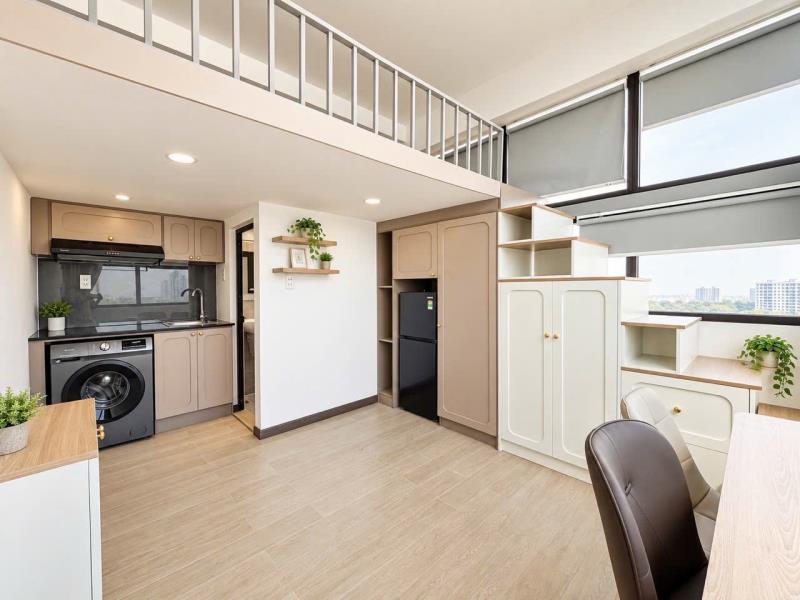 🍳 Duplex tách bếp ngăn mùi – sát sườn go! phú thạnh tân phú  - Ảnh 2