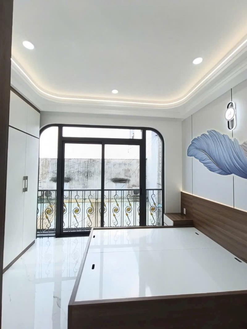 Bán nhà lê văn quới 4 tầng 5pn hẻm 6m ô tô shr,hoàn công đủ - Ảnh 3