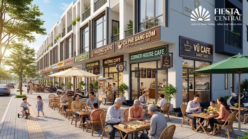 🌆 Nhà phố fiesta central – khi mỗi căn shophouse góp một màu sắc cho tuyến phố  - Ảnh 4