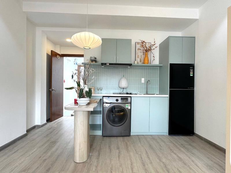 Cho thuê căn hộ mới khai trương decor siêu xinh có cửa sổ to gần trường đại học rmit, lotte mart, tdtu, ufm quận 7 - Ảnh 3
