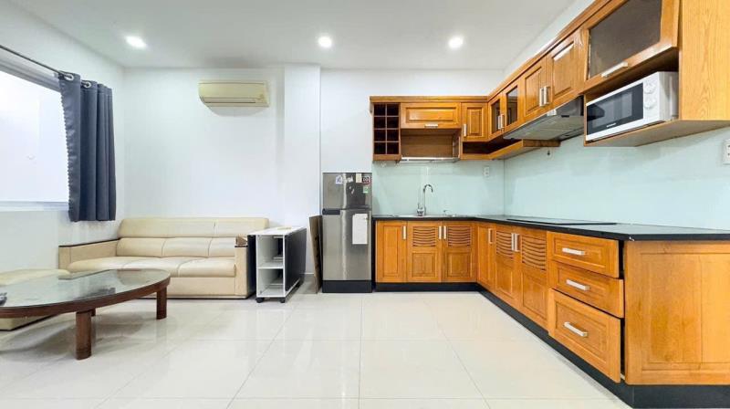 Cho thuê 2pn ban công rộng 70m2 mới | ngay cv lê văn tám - chợ tân định ở 3 - 5 người thoải mái - Ảnh 4