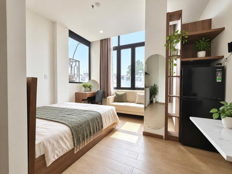 Phòng mới tách bếp nội thất cao cấp thang máy giáp phú nhuận - bình thạnh ngay emart phan văn trị - Ảnh 3