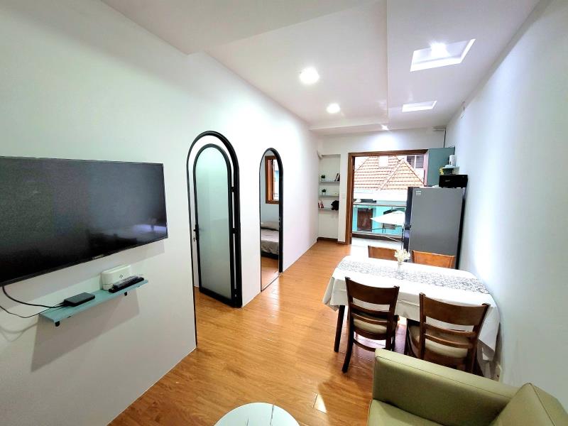Căn hộ ban công - 2 phòng ngủ+phòng khách 55m2 - gần bà chiểu, phú nhuận - phạm văn đồng