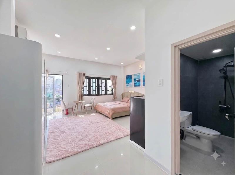 Studio mới xây giá tốt full nội thất ngay đường hoàng hoa thám ở etown cộng hoà - Ảnh 2