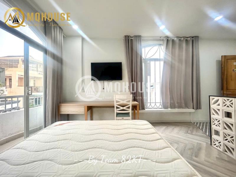 Cho thuê căn hộ có ban công và cửa lớn thoáng full nội thất đường trương quốc dung quận phú nhuận, sát q1, q3 - Ảnh 3