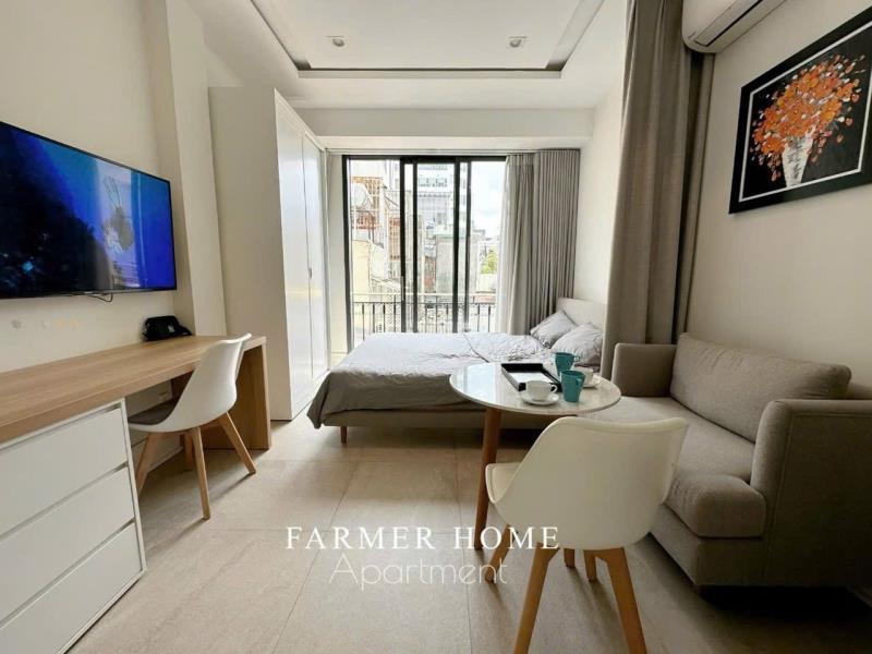 Căn hộ studio full nội thất cao cấp, thang máy, ban công thoáng hai bà trưng quận 1 gàn chợ tân định, công viên lê văn tám - Ảnh 3
