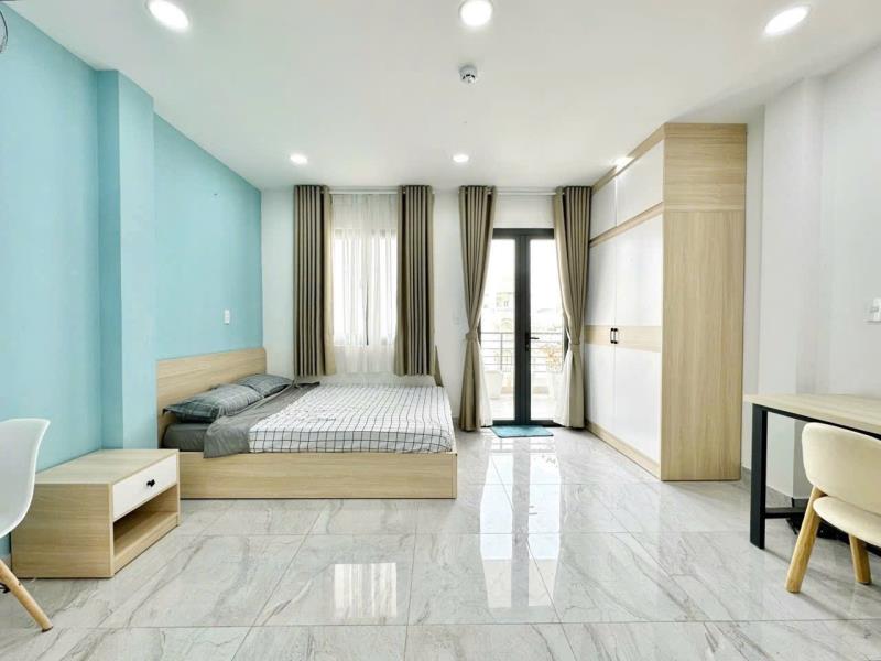 Căn hộ 45m2, ban công phú nhuận gần phan xích long, tiện đi q1, q3, bình thạnh_full nội thất, máy giặt riêng - Ảnh 3