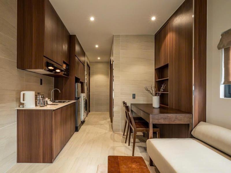 Cho thuê căn hộ 1 phòng ngủ phú nhuận, full nội thất, ban công, cửa sổ lớn, máy giặt riêng, rộng rãi, thoáng mát, gần phan đình phùng, quận 1, quận 3 - 0982174372 - Ảnh 3