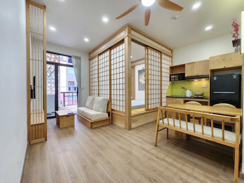 Khai trương căn hộ studio tách bếp/ cửa sổ trời thoáng 40m2 | nhất chi mai - nhà ga t3 - gần etown cộng hòa k300