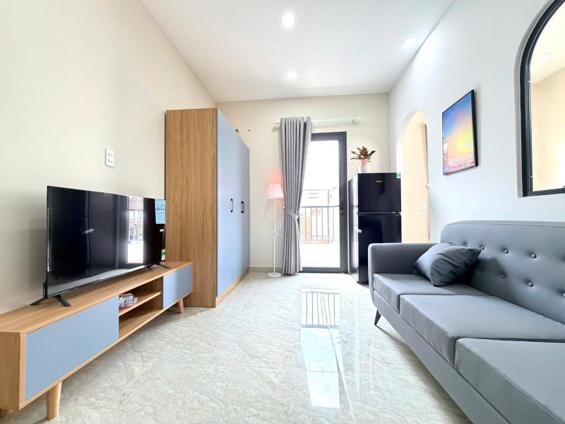 Khai trương chung cư mini 1pn 45m² ban công lớn – nhà mới keng, nguyễn xí, bình thạnh