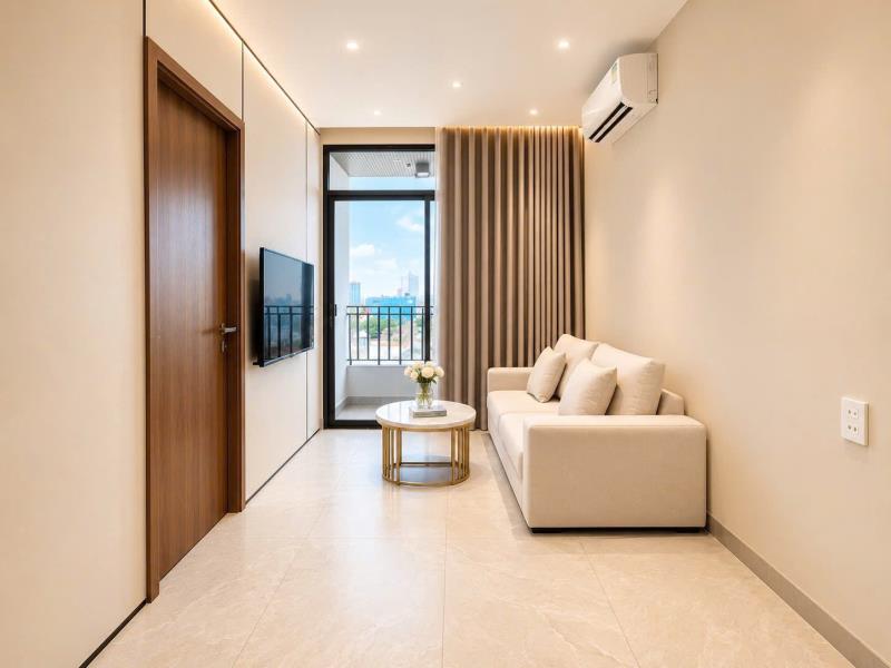 Căn hộ mini 1pn balcony đường trần quang khải gần cầu bông, bờ kè hoàng sa, chợ tân định, quận 1 - Ảnh 2