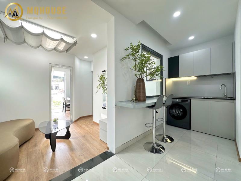 2 phòng ngủ ban công - nhà mới xây - gần etown cộng hoà, ga t3