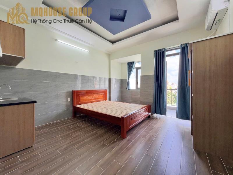 Cho thue studio full nội thất máy giặt riêng ngay emart phan huy ích 