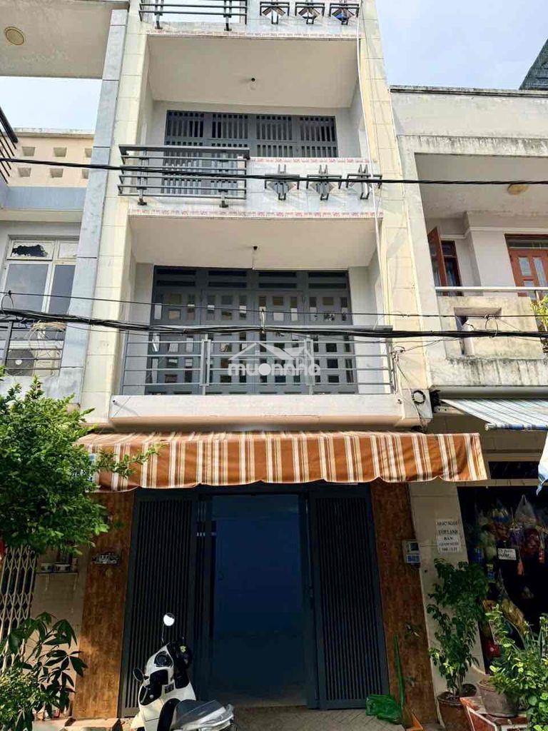 Nhà 4x15m 2lầu (5pn 2wc) hẻm 10m thông. tân hoà đông. bình tân