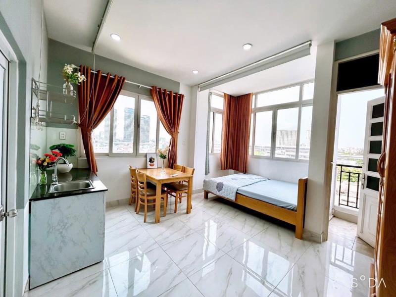 Cho thuê căn hộ ban công rộng, thang máy – nguyễn hữu cảnh, bình thạnh sát quận 1 - Ảnh 2