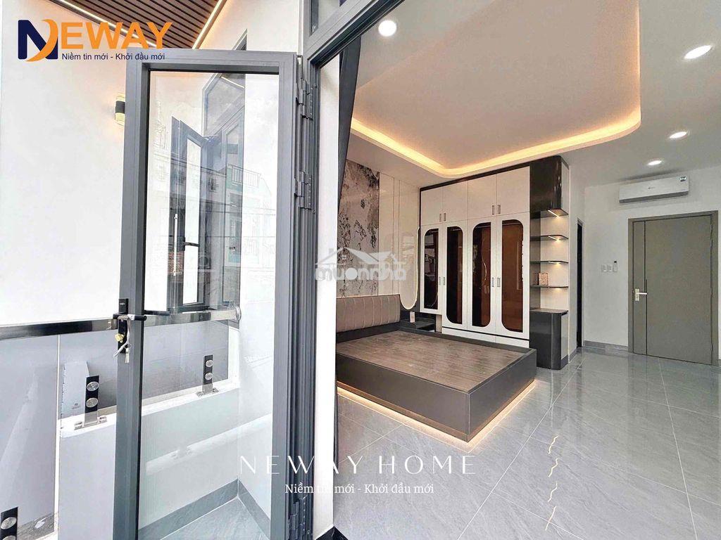 Cho thuê căn hộ ban công mới xây hiện đại - cách đh huit 10p đi xe - Ảnh 2
