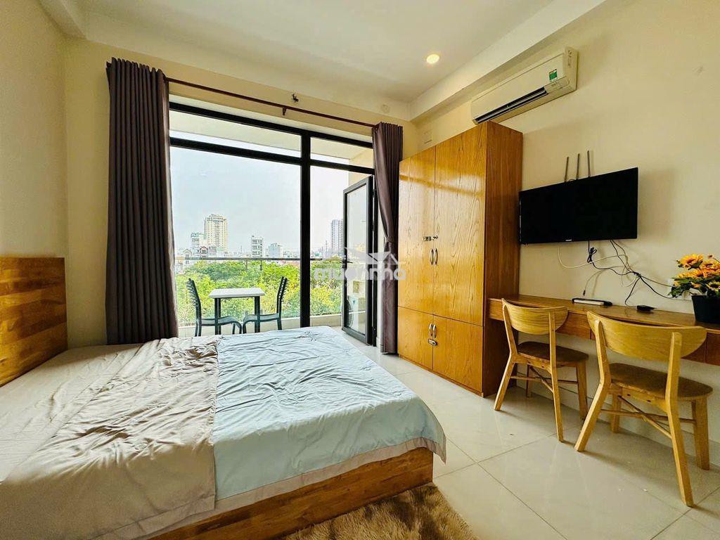 Cho thuê phòng quận 4 mặt tiền gần đh luật, full nội thất thang máy - Ảnh 3