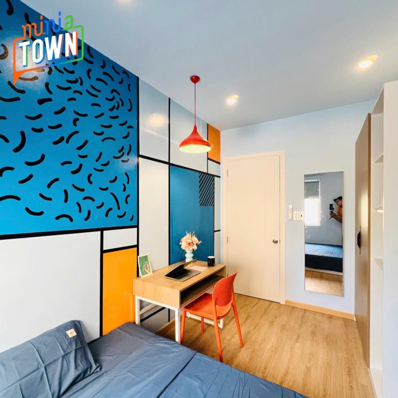 Cho thuê căn chung cư mini 2 phòng ngủ 70m2 full nội thất có ban công lớn ngay nguyễn công hoan gần khu ẩm thực phan xích long - cầu bông giáp quận 1,3 khu an ninh - Ảnh 3
