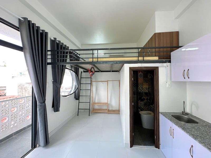 Căn hộ có gác siêu rộng, ban công thoáng mát, full nội thất tại lê quang định, bình thạnh – giáp phú nhuận & sân bay - Ảnh 2
