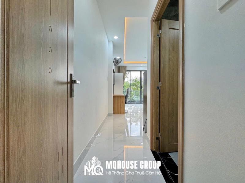 Cho thuê căn hộ studio phú nhuận 40m2 ban công lớn view thoáng, full nội thất, sofa, bếp riêng. đường nguyễn công hoan, sát bờ kè hoàng sa - trường sa, giáp quận 1, quận 3, bình thạnh, gần sân bay.