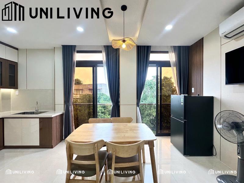 Căn hộ 1pn 55m2 sang chảnh full nội thất cửa sổ lớn 