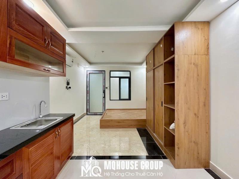 Studio mới 100%, thang máy, cửa phòng vân tay - Ảnh 3