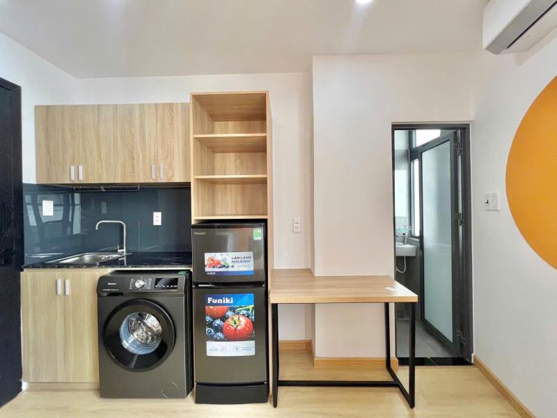 🏡 Cho thuê căn hộ có ban công - máy giặt riêng - gần chợ bà chiểu - nguyễn thượng hiền - bình thạnh