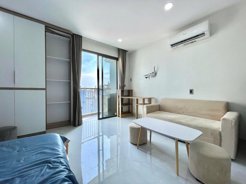 🏡 Cho thuê căn hộ có ban công - máy giặt riêng - gần chợ bà chiểu - phó đức chính- bình thạnh