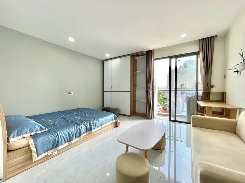 🏡 Cho thuê căn hộ có ban công - máy giặt riêng - gần chợ bà chiểu - phó đức chính- bình thạnh - Ảnh 2