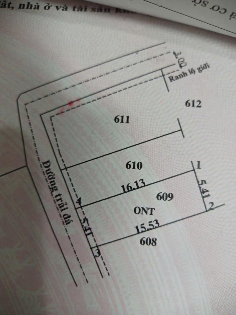 Bán đất thổ cư hẻm oto huỳnh thị dần, xã bình mỹ dt 85m2 ( 81m2 thổ) giá 1,53 tỷ - Ảnh 4