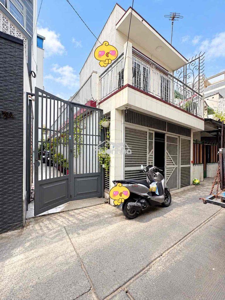 Bán nhà chính chủ mặt tiền hụt đường hậu giang q6