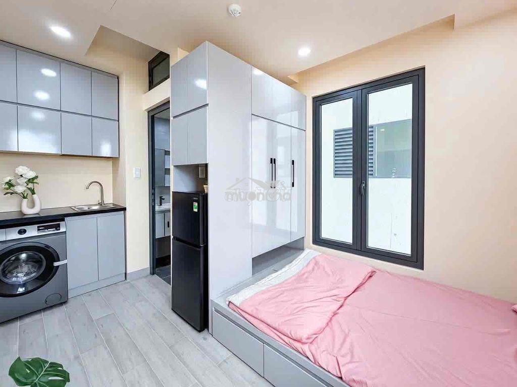 Studio cửa sổ trời ngay lê văn lương đầy đủ nội thất - Ảnh 4
