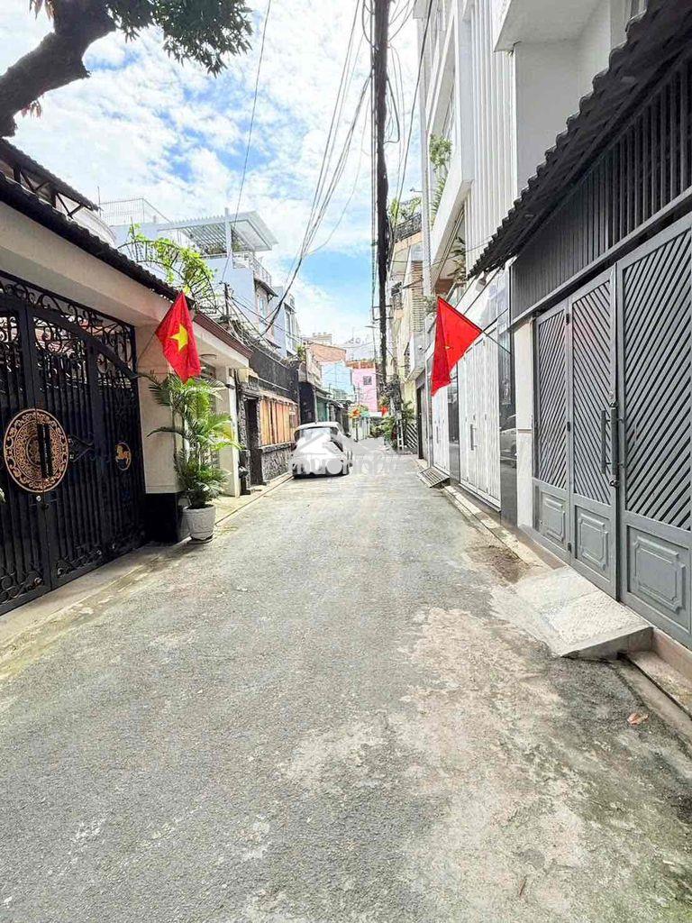 Cho thuê nhà hẻm 8m đặng văn ngữ phú nhuận 100m trệt lầu giá 15 triệu