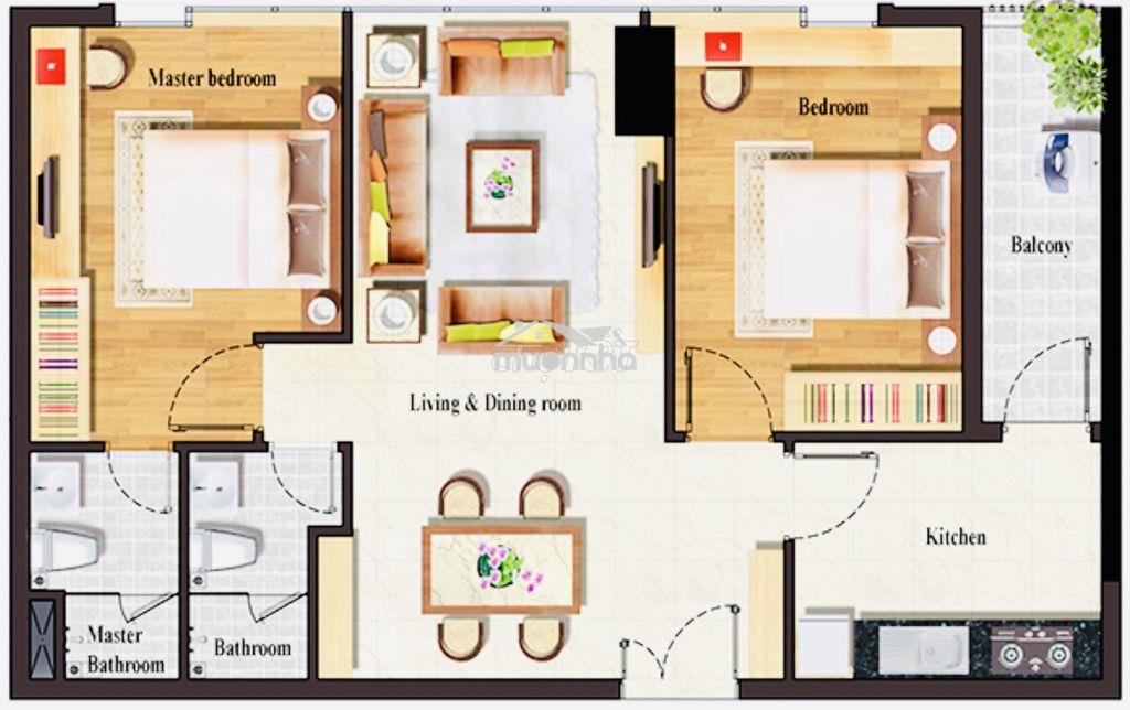 Giá cực tốt ngay mặt tiền cộng hòa: 70m² (2pn - 2wc) cộng hòa plaza - Ảnh 2