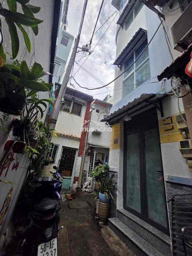 Cho thuê nhà paster quận 3 23m2 3 tầng 2 pn - 10 triệu