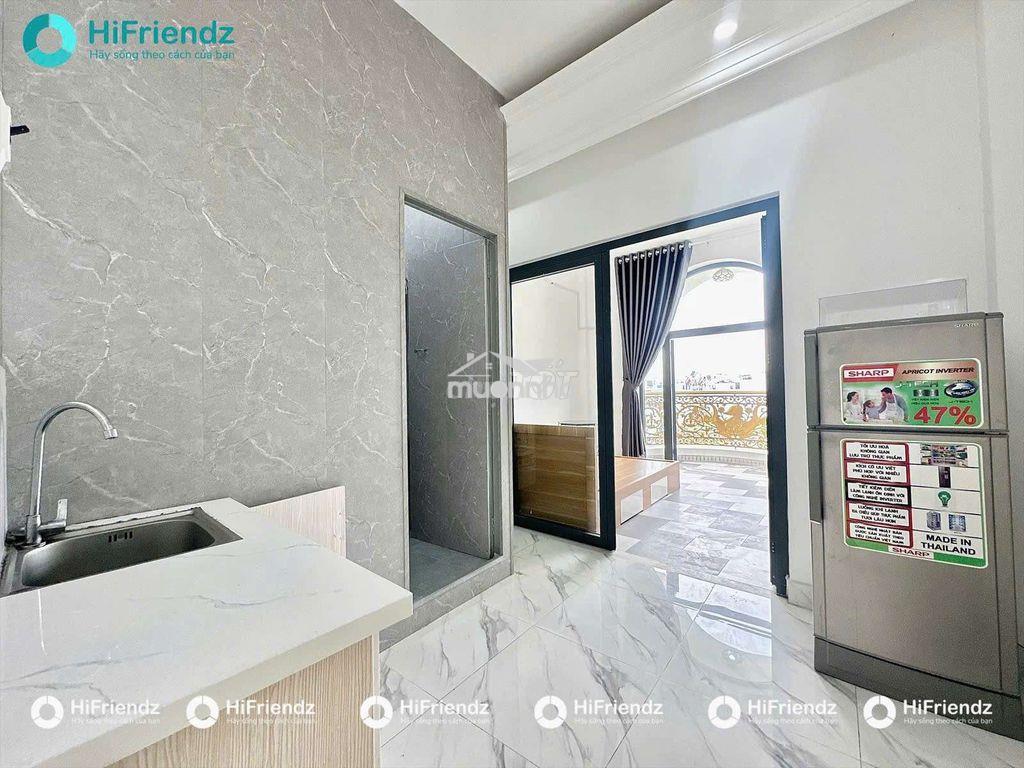 🌟 Studio tách bếp full nội thất - ban công to -gần chung cư green town - Ảnh 4