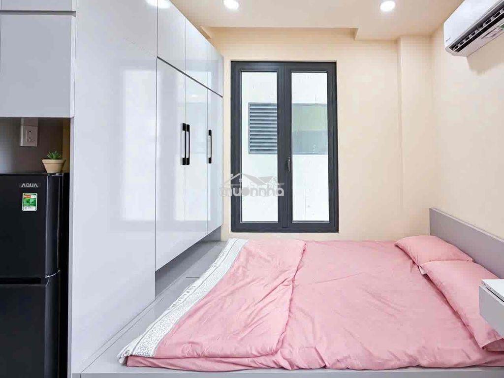 Studio cửa sổ trời ngay lê văn lương đầy đủ nội thất - Ảnh 3
