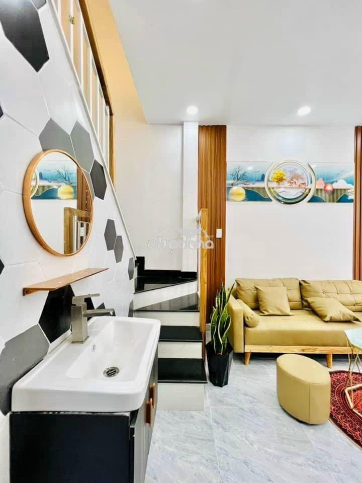 Nhà đẹp khu nguyên thái sơn hẻm xe hơi 5m gần mặt tiền nhỉnh 4 đông - Ảnh 4