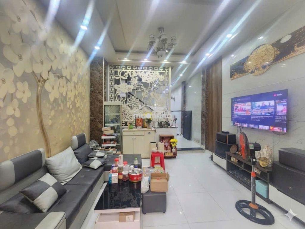 Bán nhà mới hẻm rộng thoáng đường tám danh p4 q8  - Ảnh 2