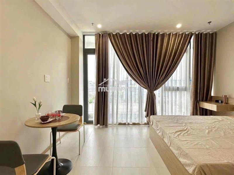 Studio ban công tách bếp full nội thất view siêu đẹp